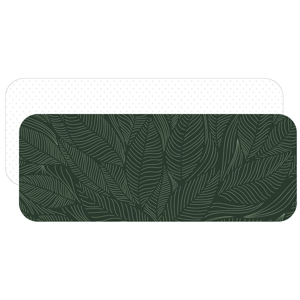 Microfibre Printed NON SLIP Yoga Towel - Bottle Fern