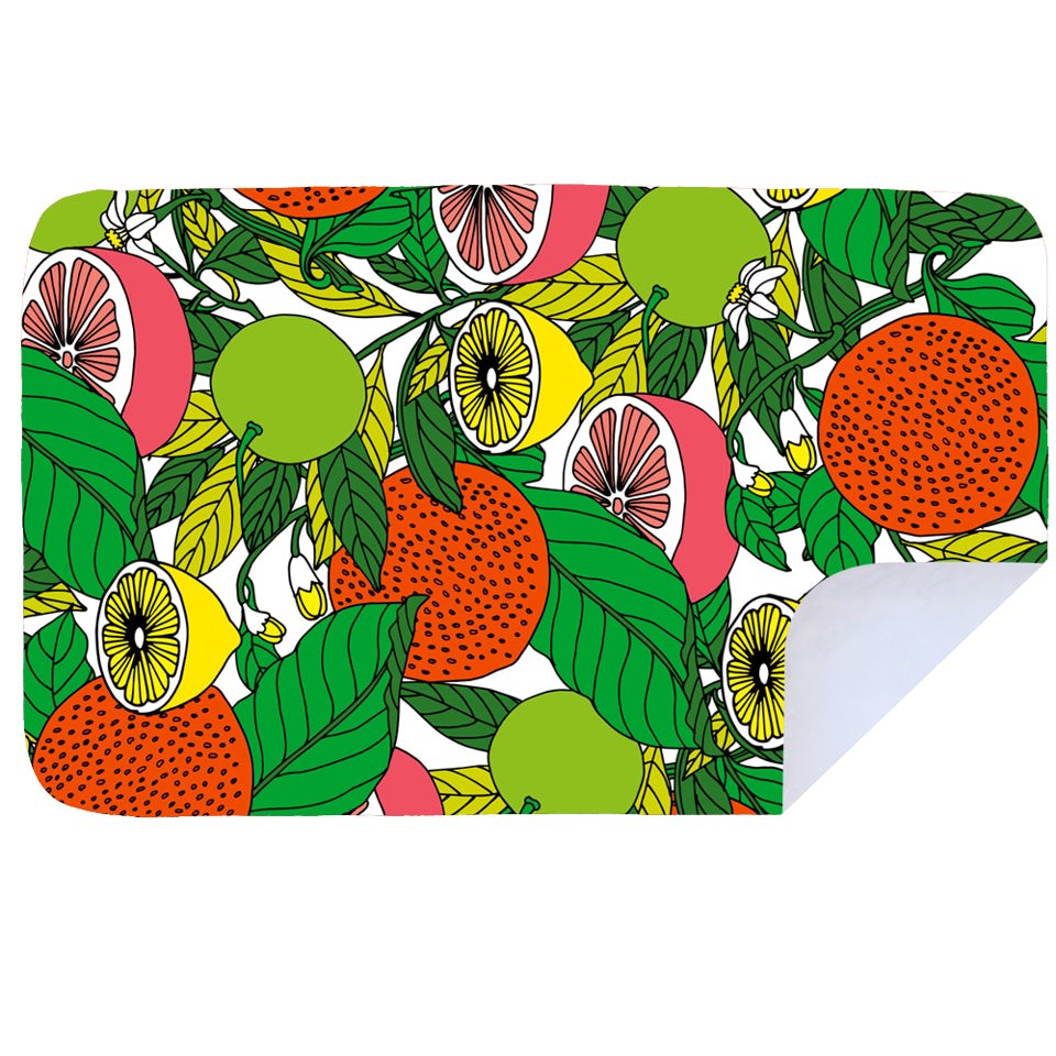 Microfibre XL Printed Towel - Smiths Citrus