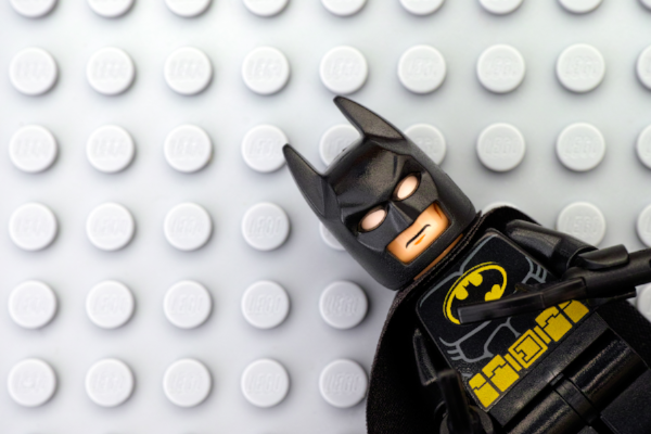 Microfibre XL Printed Towel - Batman Lego