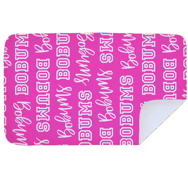Microfibre XL Printed Towel - Bobums Pink