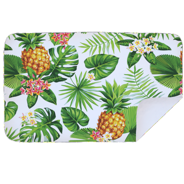 Microfibre XL Printed Towel - Delicious Monster / Pineapple