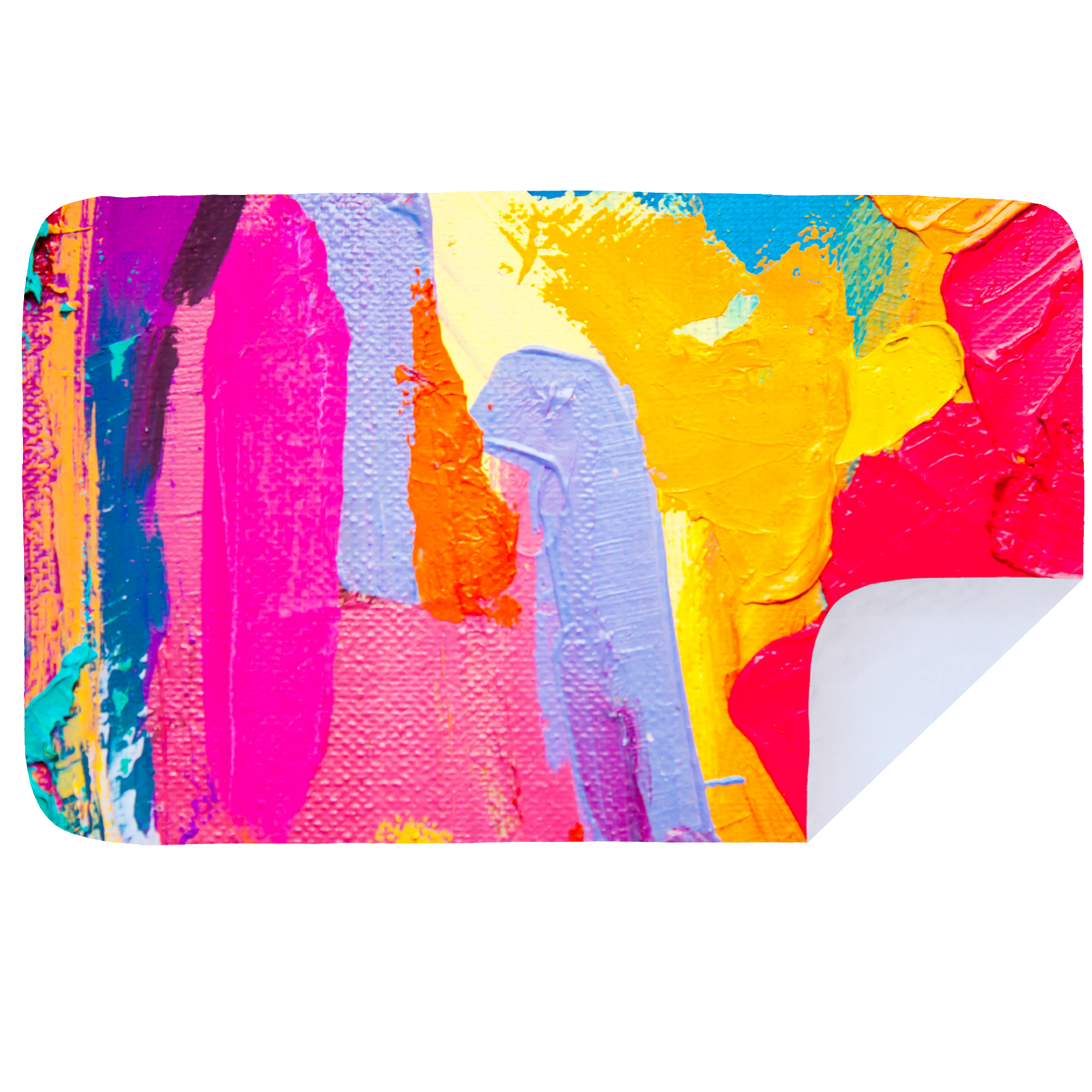 Microfibre XL Printed Towel - Coloured Canvas