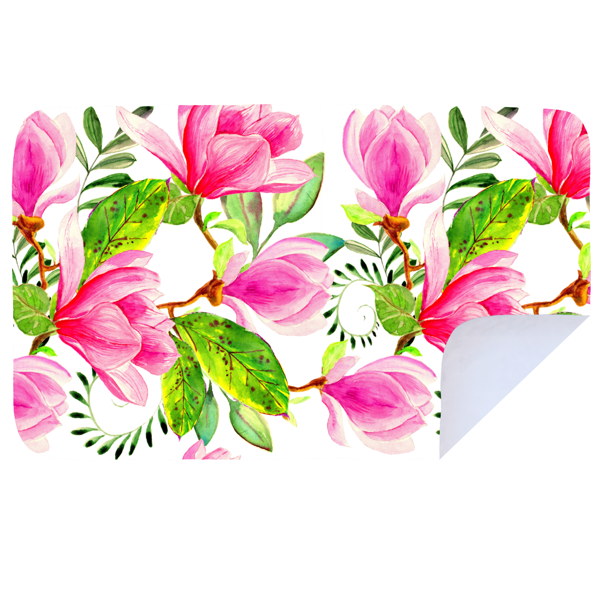 Microfibre XL Printed Towel - Pink Bloom