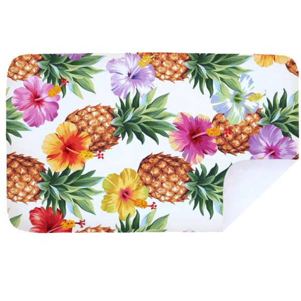 Microfibre XL Printed Towel - Pineapple Hibiscus