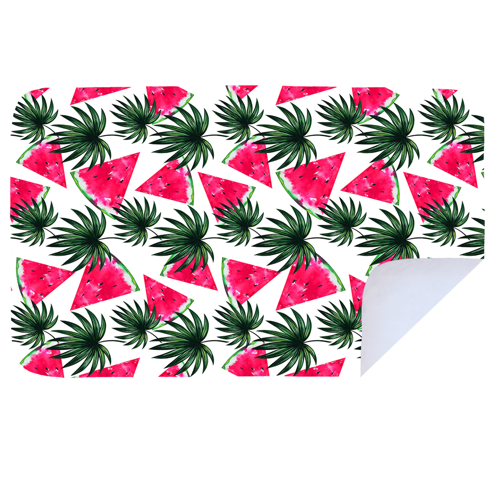 Microfibre XL Printed Towel - Watermelon Triangles