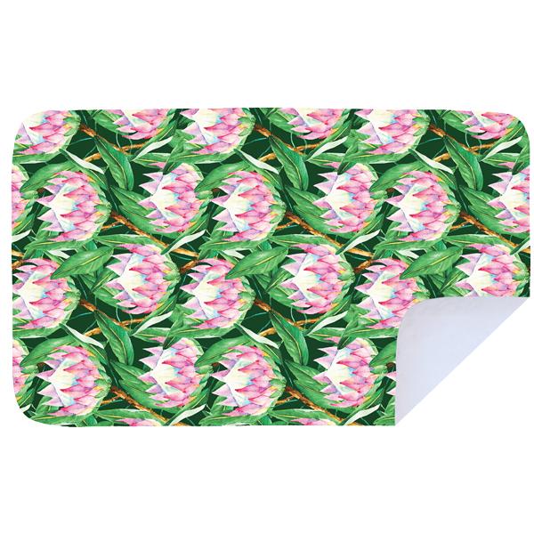 Microfibre XL Printed Towel - Pink Proteas